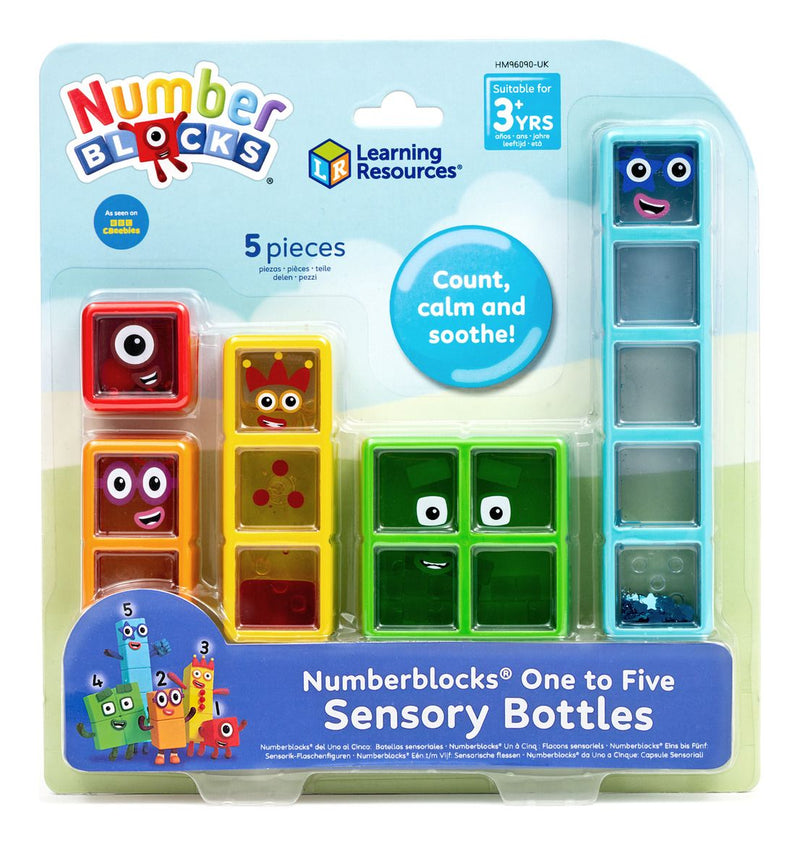 Numberblocks 1-5 Sensory Tubes - Image