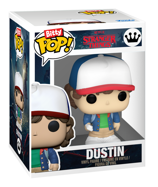 Stranger Things - Dustin 4 Pack Funko Bitty Pop! Vinyl Figures, additional view