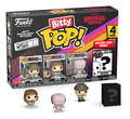 Stranger Things - Hopper 4 Pack Funko Bitty Pop! Vinyl Figures, size reference