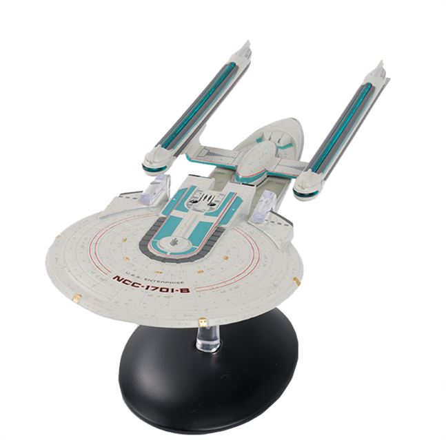 U.S.S. Enterprise NCC-1701-B XL EDITION Model Die Cast Ship (Eaglemoss / Star Trek), close-up detail