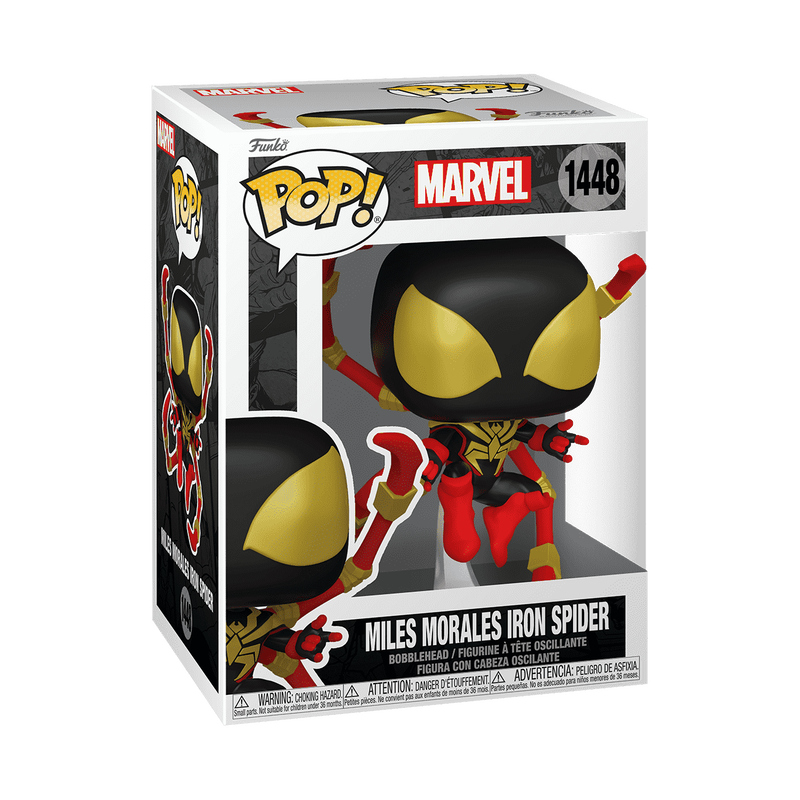 Miles Morales Iron Spider Marvel Funko POP! Vinyl Figure