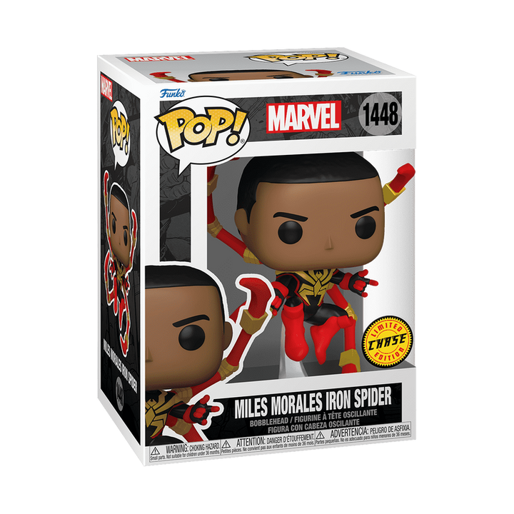 Miles Morales Iron Spider Marvel Funko POP! Vinyl Figure