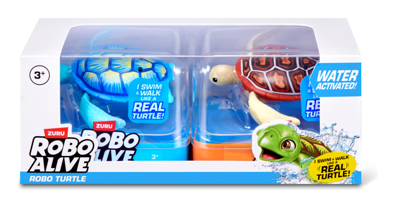 Robo Alive Water Activated S1 Swimming Turtle - Image