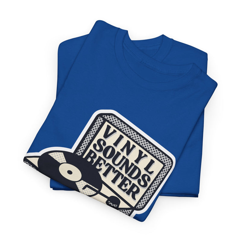 'Vinyl Sounds Better' T-Shirt, packaging shot