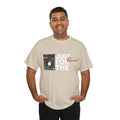 'Just for the Record' Men's Vinyl T-Shirt, close-up detail