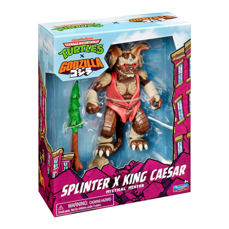 TMNT x Godzilla Figure - Splinter x King Caesar