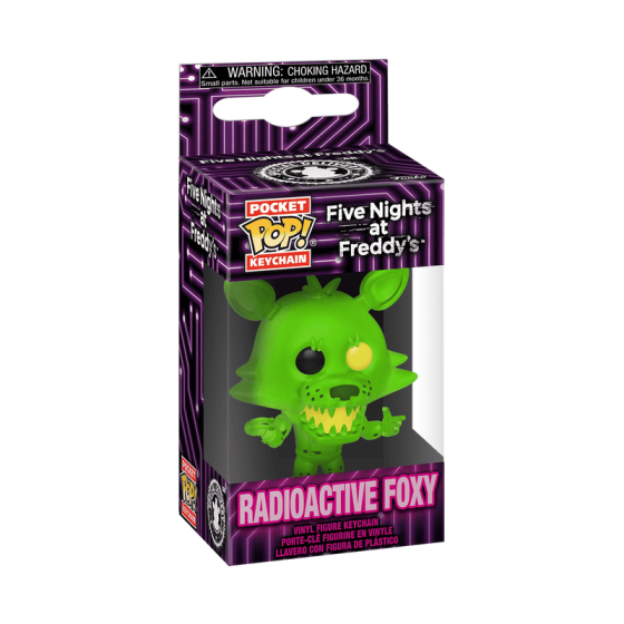 Pop! Keychain FNAF Radioactive Foxy
