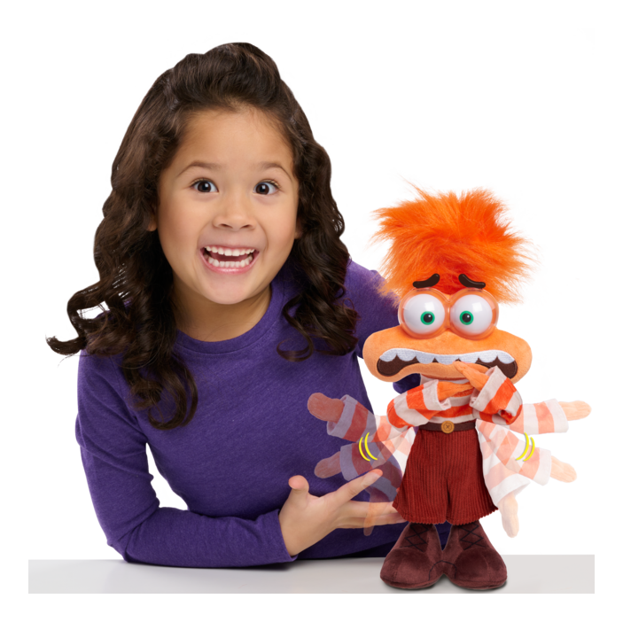 Disney Inside Out 2 Feature Plush Anxiety