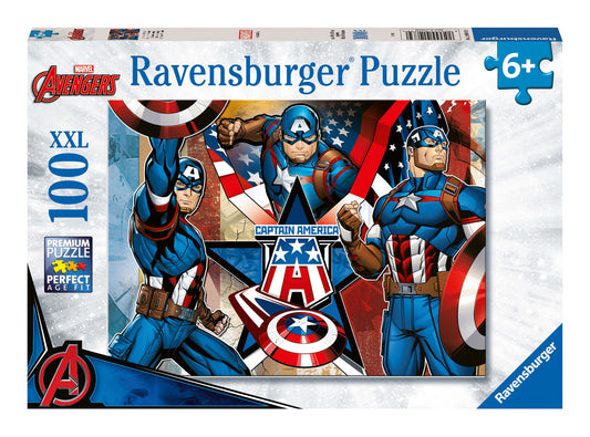 Marvel Captain America 100 Piece XXL Jigsaw Puzzle