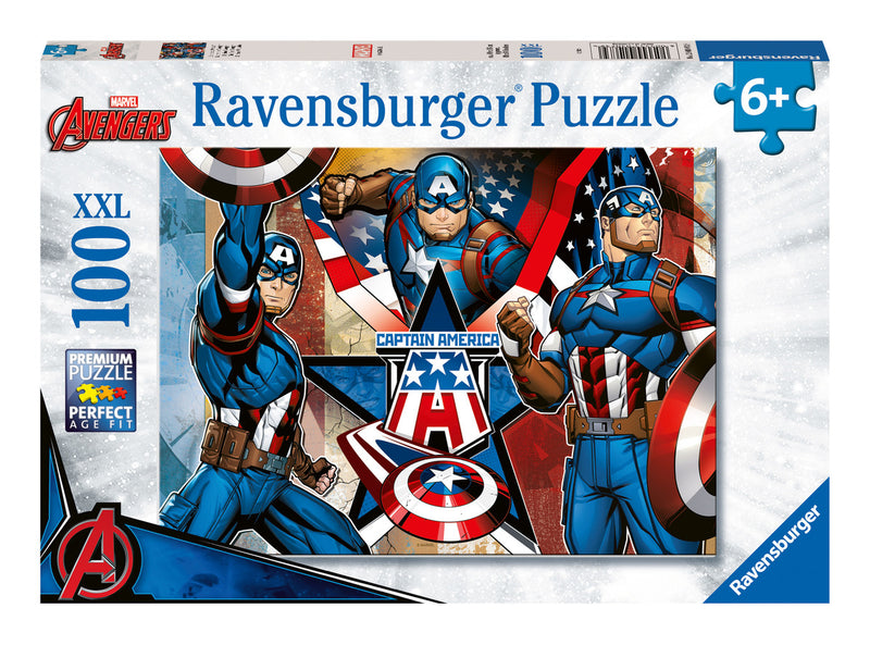 Marvel Captain America 100 Piece XXL Jigsaw Puzzle