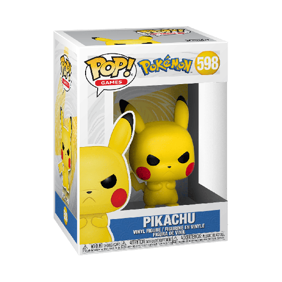 Pop! Vinyl Pokemon Grumpy Pikachu