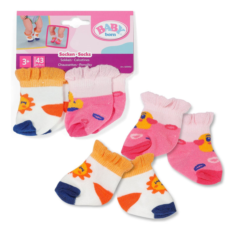 Baby Born Socks 43cm, 2 Assorted