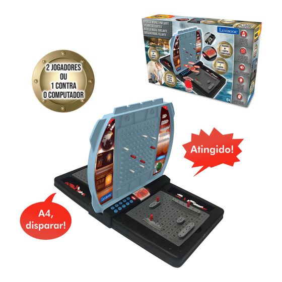 Electronic Talking Sea Battle Game With Lights