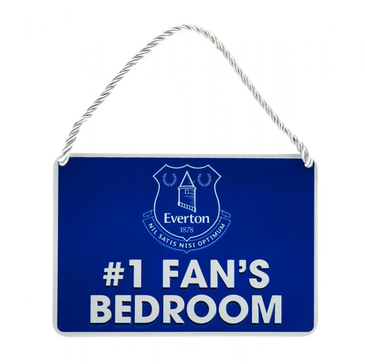 Everton FC Bedroom Sign No1 Fan