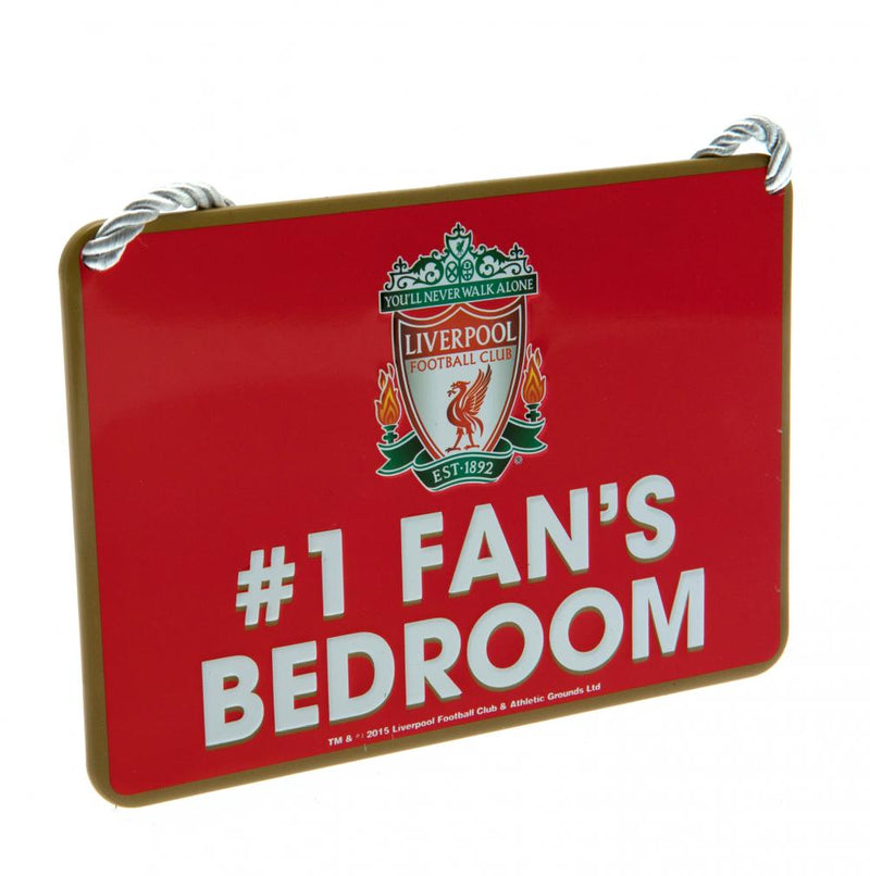 Liverpool FC Bedroom Sign No1 Fan collectible from Infinity Collectibles 2026