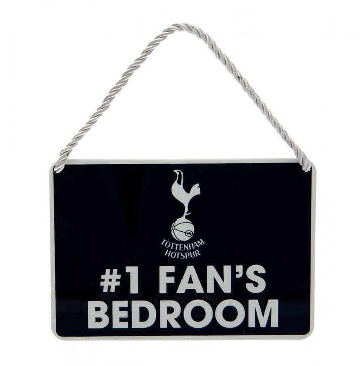 Tottenham Hotspur FC Bedroom Sign No1 Fan