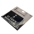 Tottenham Hotspur FC Bedroom Sign No1 Fan, side angle