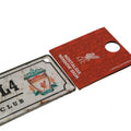 Liverpool FC Retro Window Sign, side angle
