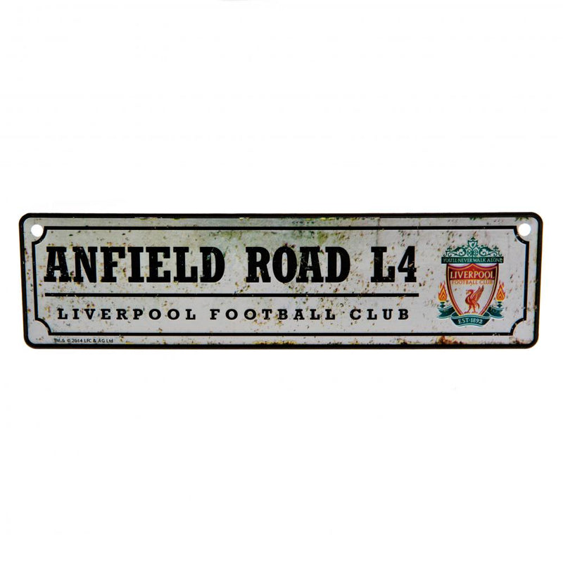 Liverpool FC Retro Window Sign collectible from Infinity Collectibles 2026