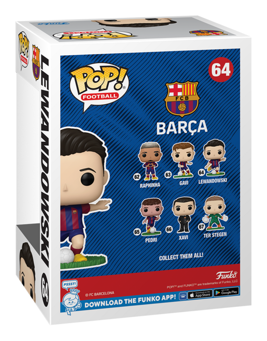 Pop! Vinyl - Barcelona - Robert Lewandowski, alternate view