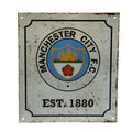 Manchester City FC Retro Logo Sign collectible from Infinity Collectibles 2026