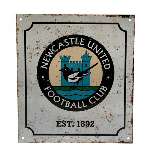 Newcastle United FC Retro Logo Sign collectible from Infinity Collectibles 2026