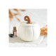White Curly Pumpkin Oil Burner
