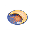 Sun and Moon Celestial Stacking Trinket Dish