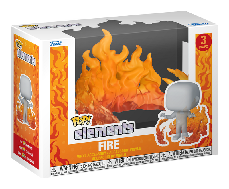 Pop! Elements - Fire - Red - Image