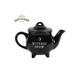 Witches Brew Black Ceramic Tea Pot