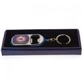 Chelsea FC Keyring Torch Bottle Opener, side angle