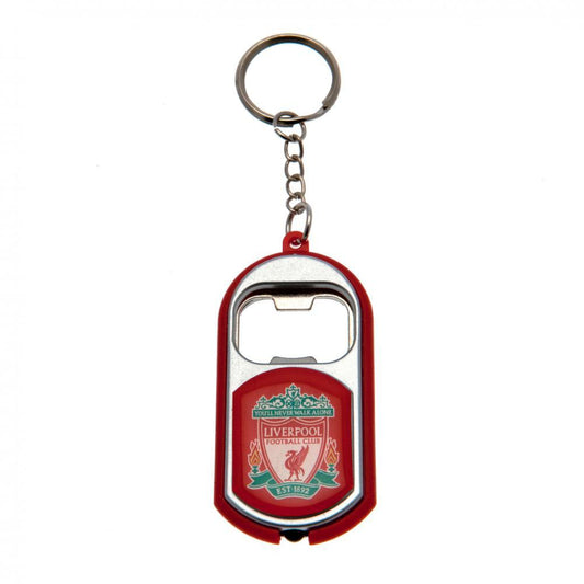 Liverpool FC Ultimate Fan Bundle - Liverpool FC Keyring Torch Bottle Opener