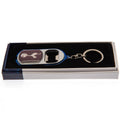 Tottenham Hotspur FC Keyring Torch Bottle Opener, side angle