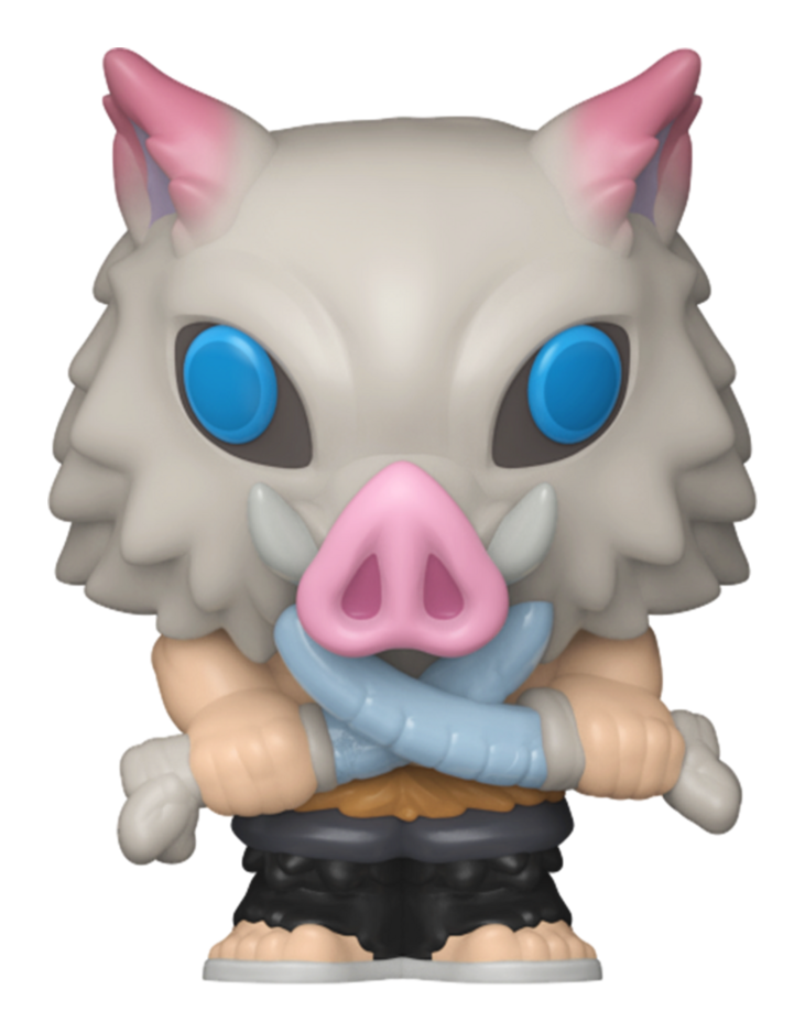 Bitty Pop! - Demon Slayer - Inosuke & Zenitsu 2 Pack, close-up detail