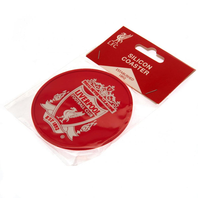 Liverpool FC Silicone Coaster, side angle