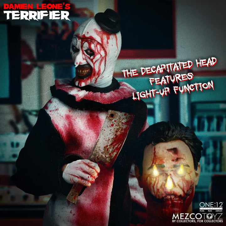 Terrifier One:12 Collective Art the Clown (Deluxe Edition) Action Figure