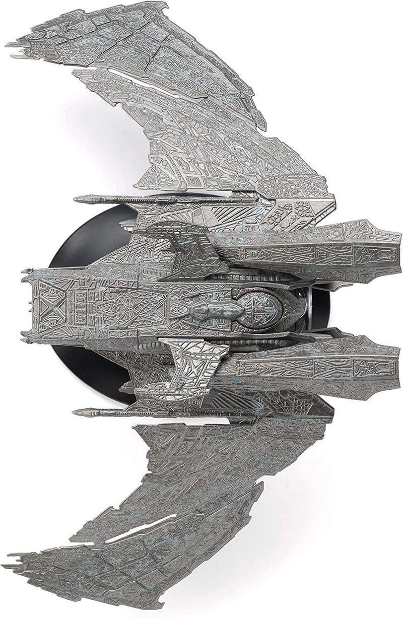 Reman Warbird Scimitar Model Diecast Ship SPECIAL ISSUE (Eaglemoss / Star Trek), rear view