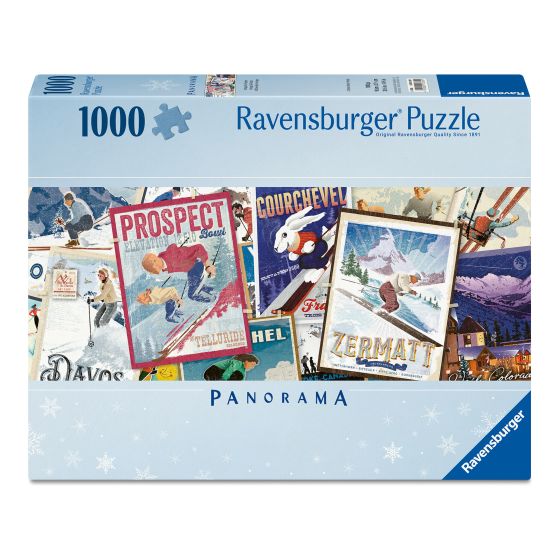 Retro Skiing, 1000pc