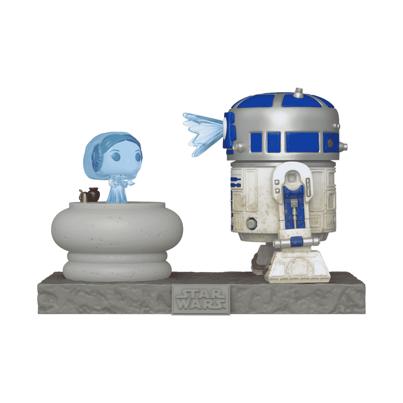 Star Wars S9 - R2-D2 w/Leia Funko Pop! Vinyl Figure