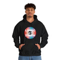 'Living at 33rpm' Men's Hoodie, alternate view