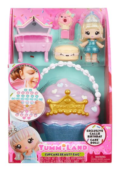 Yummiland Beauty Bag Playset + LG Cupcake