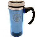 Manchester City FC Ultimate Fan Bundle - Manchester City FC Handled Travel Mug