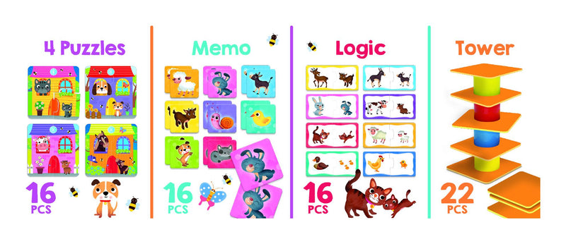 Baby 4 in 1 Edu Games - Image