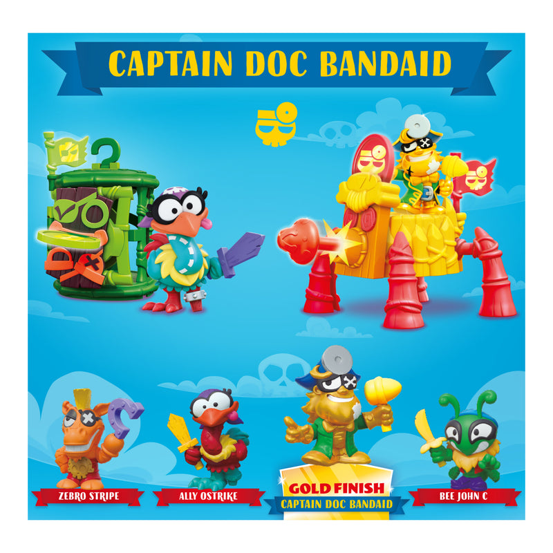 Piratix Crazy Jungle Captain Pack close up detail