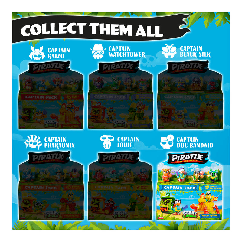 Piratix Crazy Jungle Captain Pack packaging view