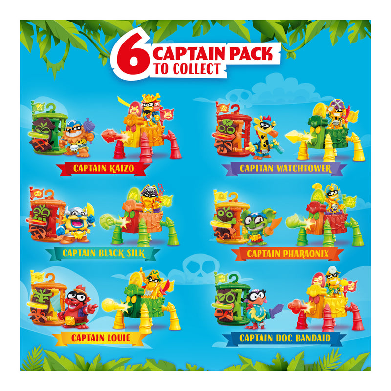 Piratix Crazy Jungle Captain Pack in use