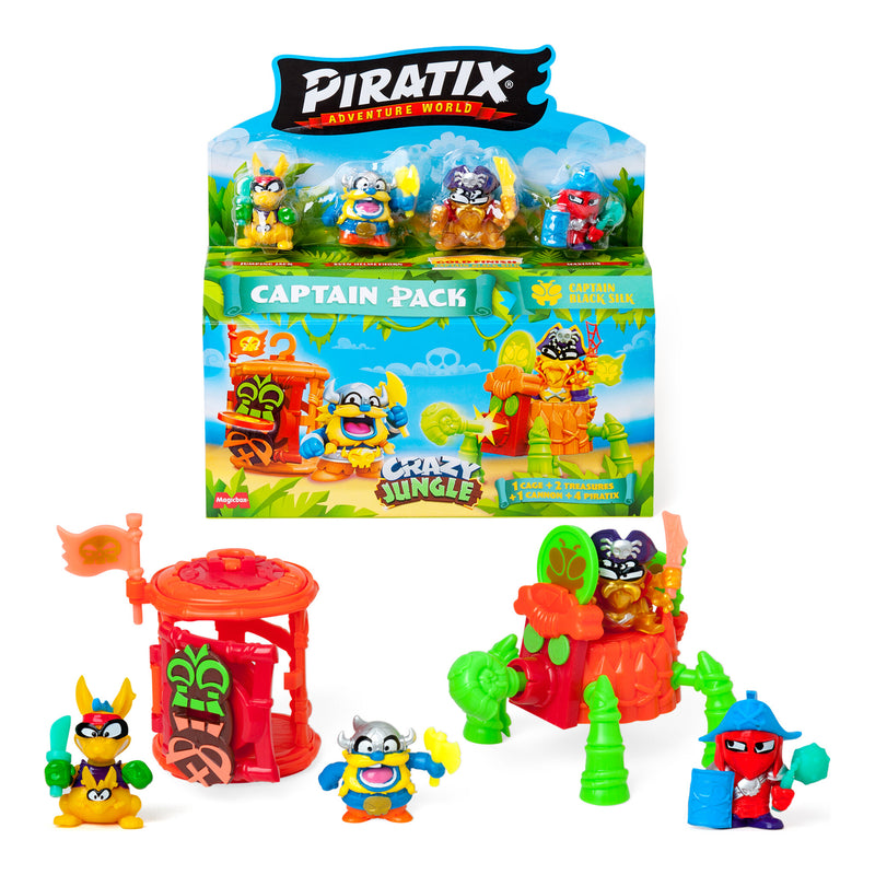 Piratix Crazy Jungle Captain Pack close up detail