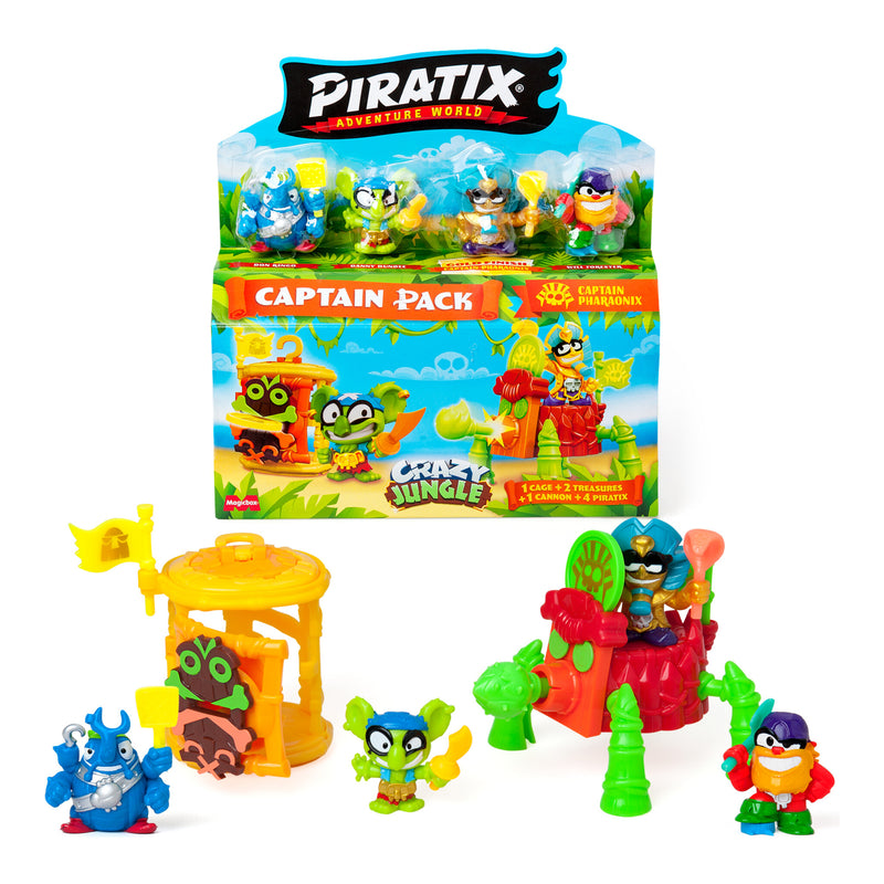 Piratix Crazy Jungle Captain Pack in use