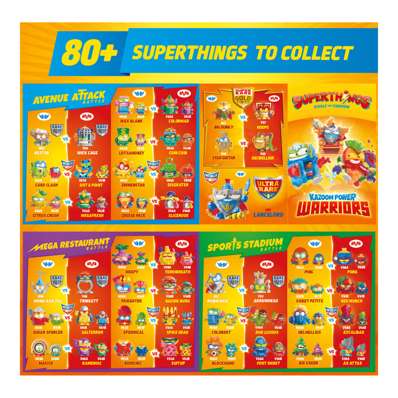 Superthings - Warriors Two Pack 2 x 24 CDUs (Case of 48)