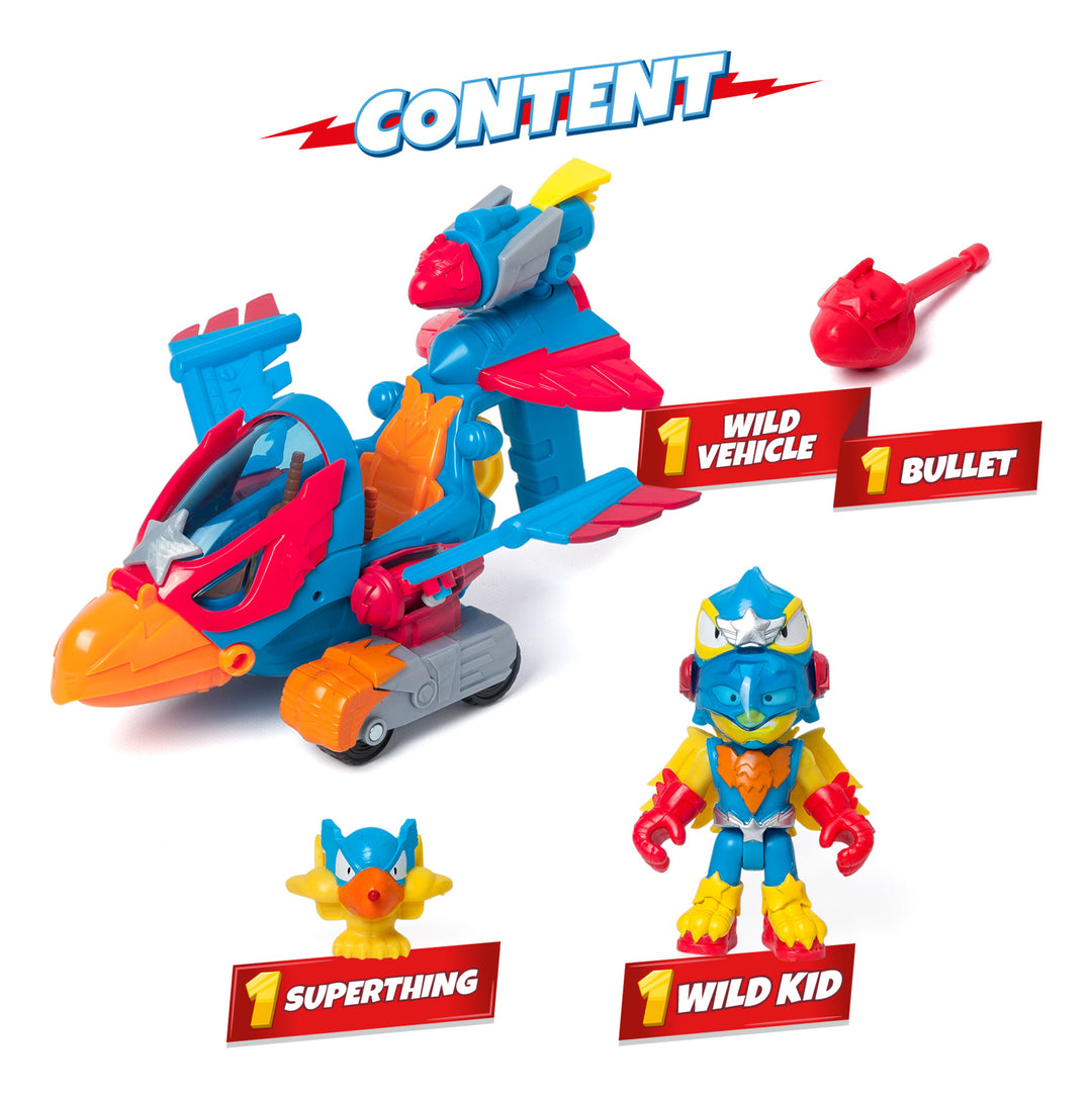 SuperThings Eagle Jeet Wild Vehicles with Accessories